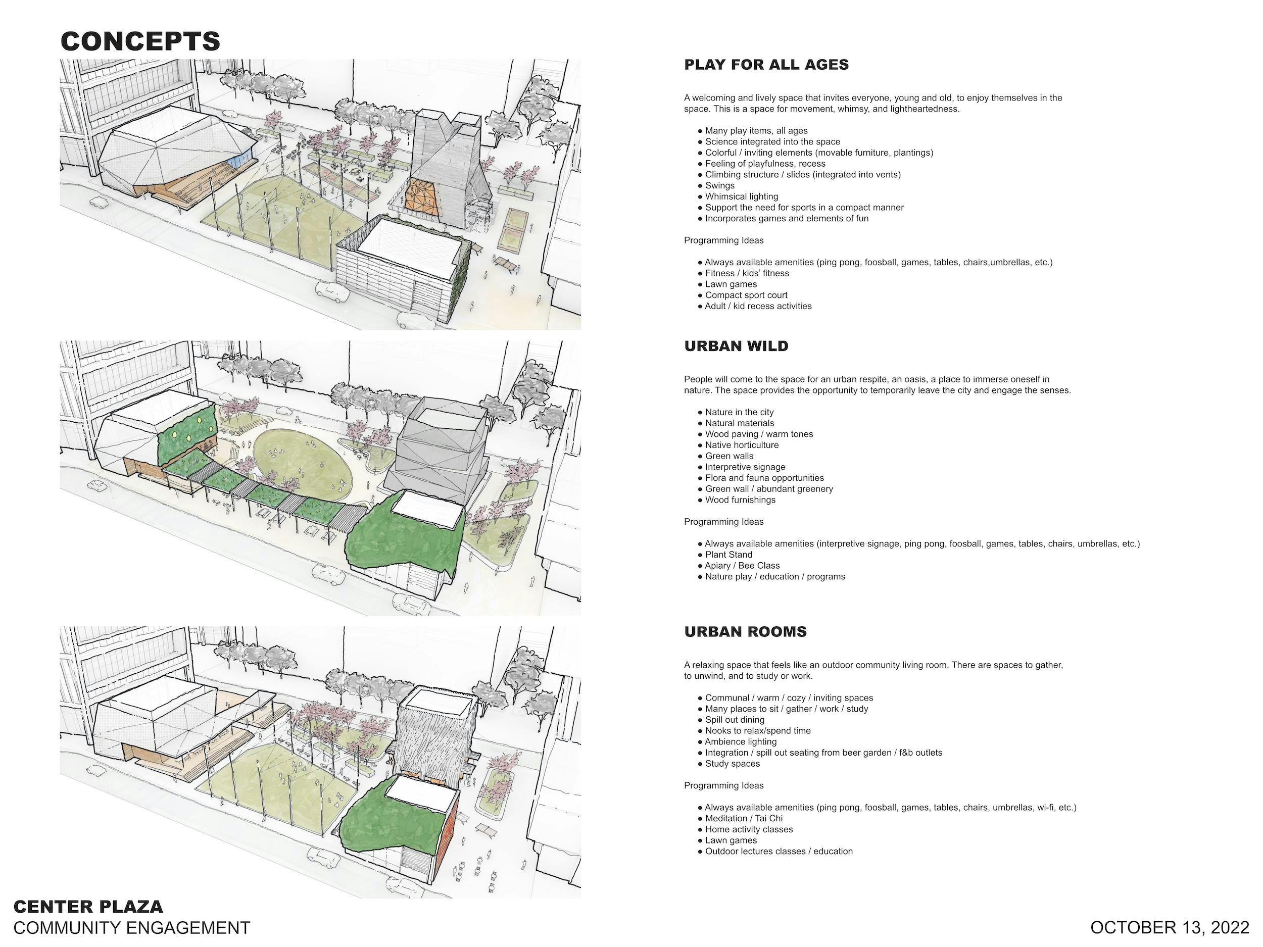 center plaza concepts