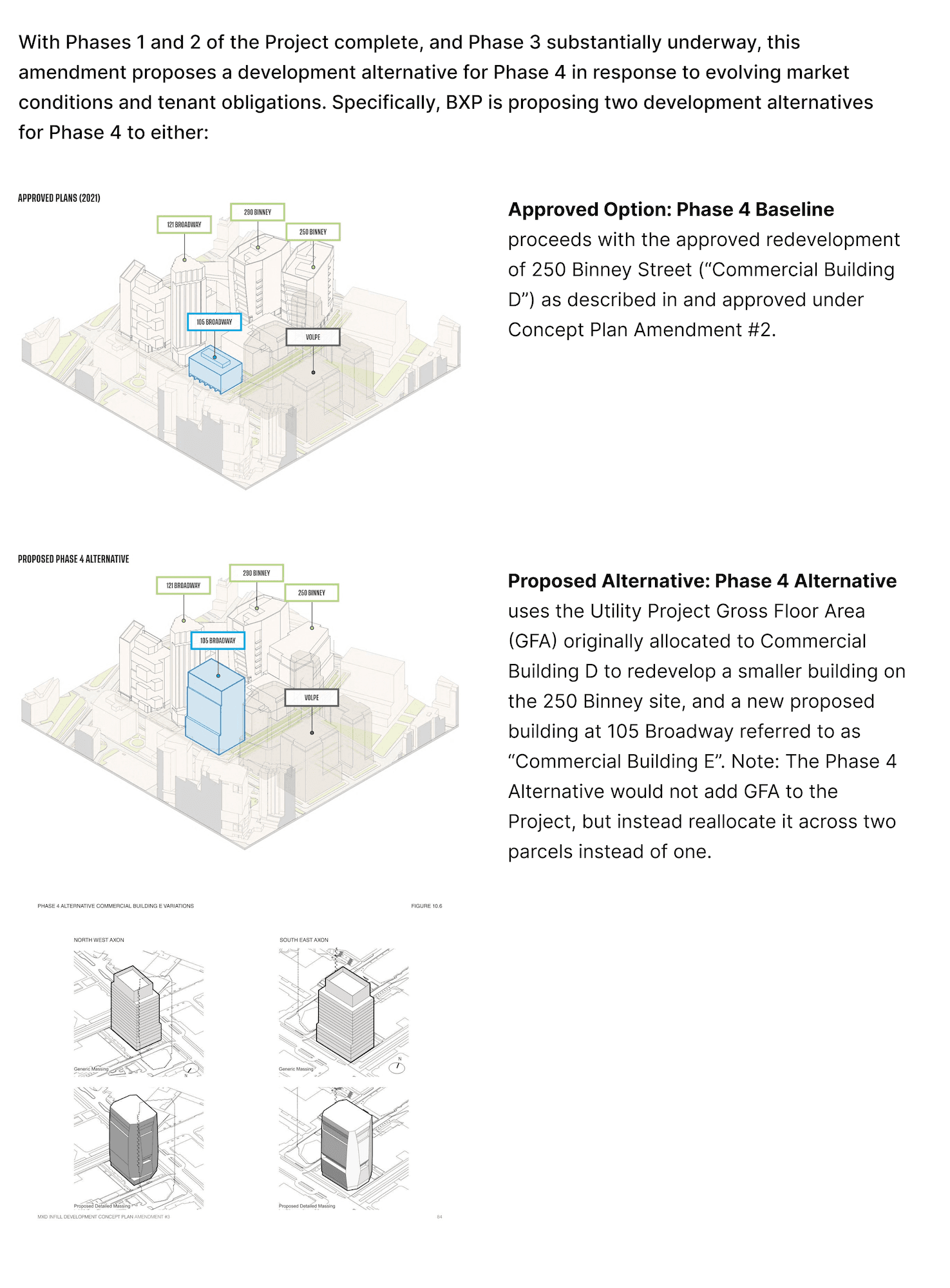 diagram of two proposed options